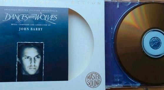 Dances with Wolves SBM 24k gold disc Collectors edition, Cd's en Dvd's, Cd's | Filmmuziek en Soundtracks, Zo goed als nieuw, Verzenden