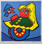 Zeefdruk Ad Verstijnen, Verzenden