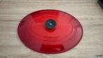 Le Creuset Deksel Cousances 32, ovale deksel, Huis en Inrichting, Keuken | Potten en Pannen, Ophalen of Verzenden, Gebruikt, Gietijzer