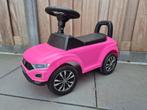 Loopauto VW T-Roc roze, Kinderen en Baby's, Speelgoed | Buiten | Voertuigen en Loopfietsen, Ophalen, Zo goed als nieuw, Loopvoertuig