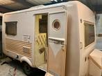 Caravan te koop/ gepimpte /polyester intercamp 355 L, Overige merken, Rondzit, Koelkast, Tot en met 2