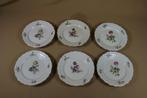 6 Royal Copenhagen gebaksbordjes 1953, Antiek en Kunst, Ophalen of Verzenden