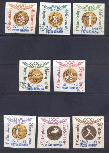 1861 - Roemenië michel 2353/2360 gestempeld , Roeme beschikbaar voor biedingen