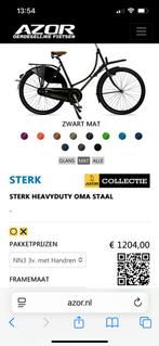 Azor transportfiets mt 61, Fietsen en Brommers, Fietsen | Heren | Herenfietsen, Ophalen, Gebruikt, Overige merken, Versnellingen