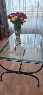 Ophalen in Weert. Mooie glazen salontafel. Perfecte staat., 100 tot 150 cm, Zo goed als nieuw, Glas, Minder dan 50 cm