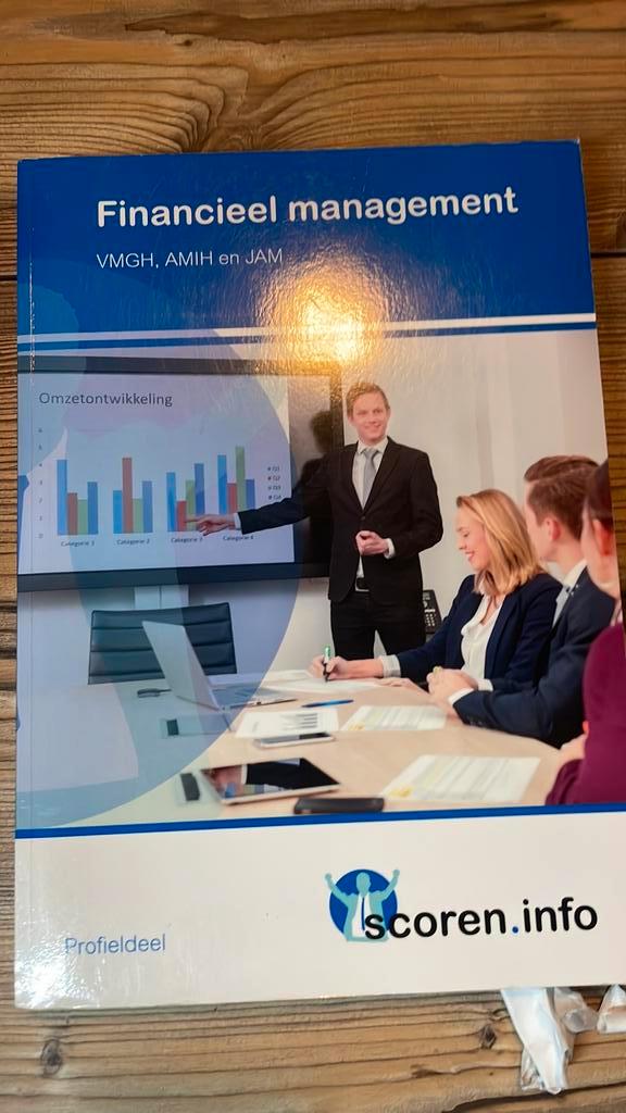 A. Schouten - Financieel management, Boeken, Schoolboeken, Zo goed als nieuw, Nederlands, Overige niveaus, Ophalen of Verzenden