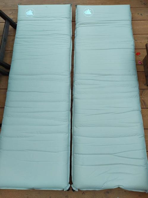 Zelfopblazende slaapmatten 190x60x10, Caravans en Kamperen, Slaapmatten, Zo goed als nieuw, Ophalen