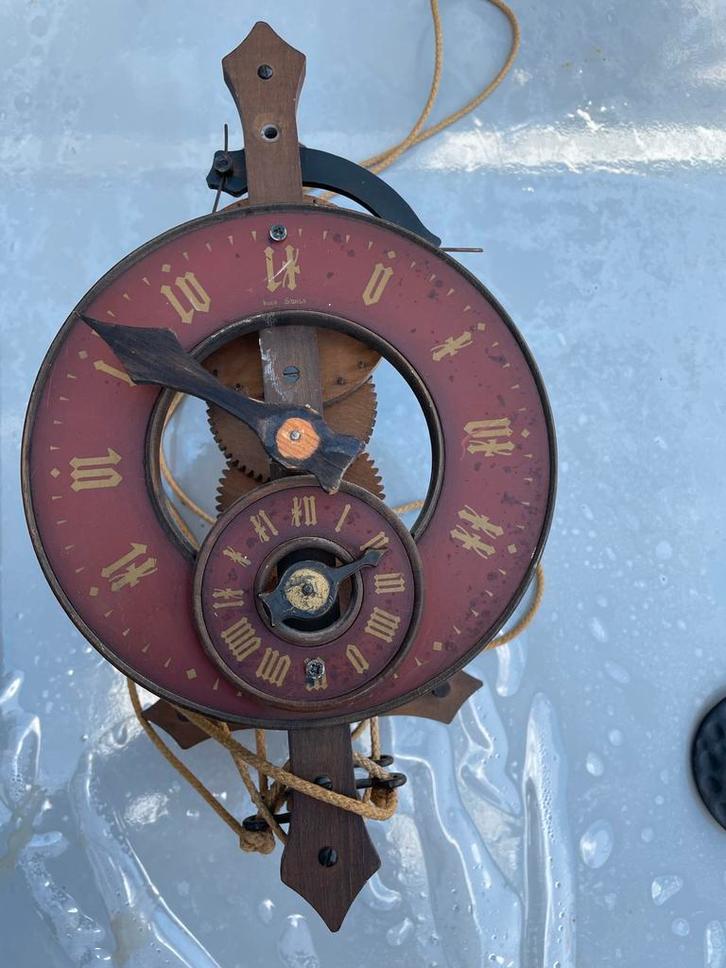 Vintage Buco 1760 Baumann klok, Antiek en Kunst, Antiek | Klokken, Ophalen of Verzenden