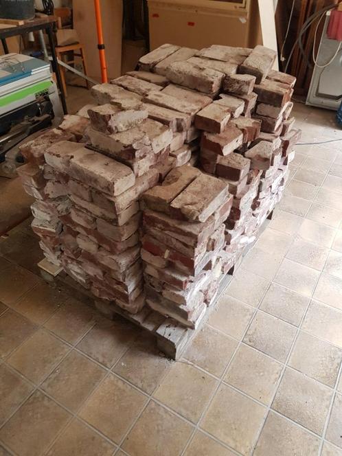 veldbrandstenen, Doe-het-zelf en Verbouw, Metselstenen, Gebruikt, Bakstenen, Ophalen