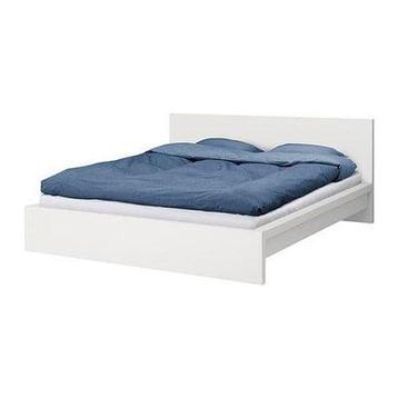 Ikea malm bed 2 persoons 140x200 wit beschikbaar voor biedingen