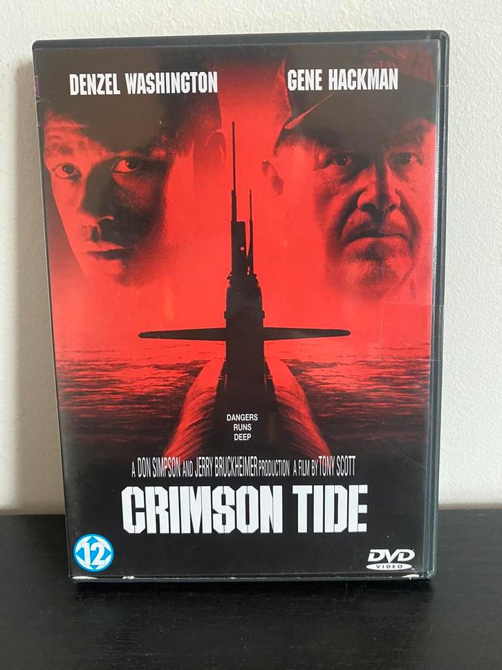 Crimson Tide, Cd's en Dvd's, Dvd's | Thrillers en Misdaad, Zo goed als nieuw, Ophalen of Verzenden