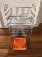 cd rekjes, Ophalen, Zo goed als nieuw, Metaal, 25 tot 75 discs