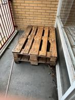 Twee pallets - ideaal voor chillen of opslag, Doe-het-zelf en Verbouw, Hout en Planken, Gebruikt, Ophalen of Verzenden, 50 mm of meer