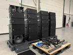 RCF powered line array: 12x HDL 6-A + 8x HDL 12-AS + rigging, Overige merken, Gebruikt, Ophalen of Verzenden, Complete surroundset