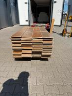 40 m2 eiken lamel parketvloer . 19 cm breed 15 mm dik, Doe-het-zelf en Verbouw, Parket, Gebruikt, 2e hands product, Ophalen of Verzenden