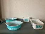 Vintage Pyrex Amish Butterprint schalen, Ophalen, Huis en Inrichting