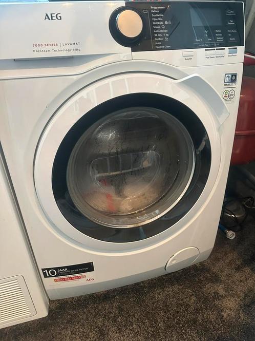 AEG wasmachine prosteam7000 8 kg A++ in goede staat te koop!, Witgoed en Apparatuur, Wasmachines, Gebruikt, Voorlader, 8 tot 10 kg