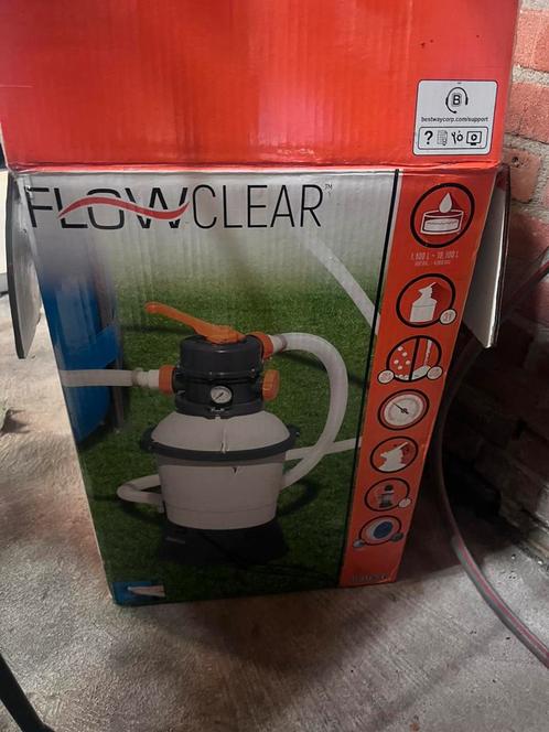Zandfilter pomp FlowClear (1.100-18.000 liter zwembad), Tuin en Terras, Zwembad-toebehoren, Gebruikt, Filter, Ophalen