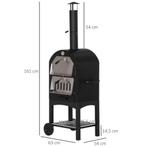 2-In-1 Pizza Oven 63 x 54 x 161 cm, Verzenden, Nieuw