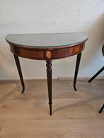 Antieke Demi-Lune Console Tafel - Klassiek Design, Antiek en Kunst, Ophalen of Verzenden