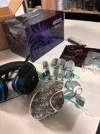 Azeron Cyborg + Logitech Headset - Gaming Set, Rechtshandig, Muis, Gebruikt, Ergonomisch