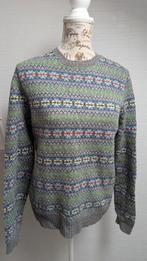 Polo Ralph Lauren fair Isle sweater wollen trui maat M ski, Maat 48/50 (M), Ophalen of Verzenden, Grijs, Polo Ralph Lauren