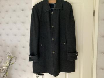 Tommy Hilfiger Winterjas Grijs Ruit Maat 54 beschikbaar voor biedingen