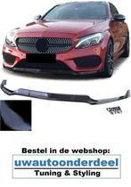 Spoiler Splitter Lip Voor Mercedes C Klasse W205 AMG line, Auto diversen, Tuning en Styling, Verzenden, Automotive Parts, A.parts@hotmail.nl