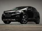 Peugeot 3008 1.2 PureTech Allure Sport (APPLE CARPLAY,NAVI,L, Gebruikt, Leder en Stof, Zwart, Bedrijf