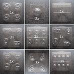 55 nieuwe Zeep, Gips, Kaars en Epoxy mallen, Verzenden, Nieuw, Materiaal