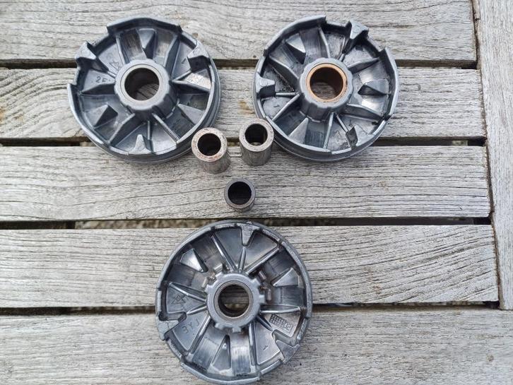 3x vario yamaha MBK  gebruikt Originele, Fietsen en Brommers, Brommeronderdelen | Scooters, Gebruikt, Yamaha, Ophalen of Verzenden