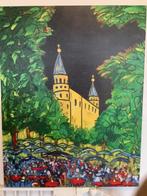 OLV plein Maastricht, Antiek en Kunst, Kunst | Etsen en Gravures, Ophalen