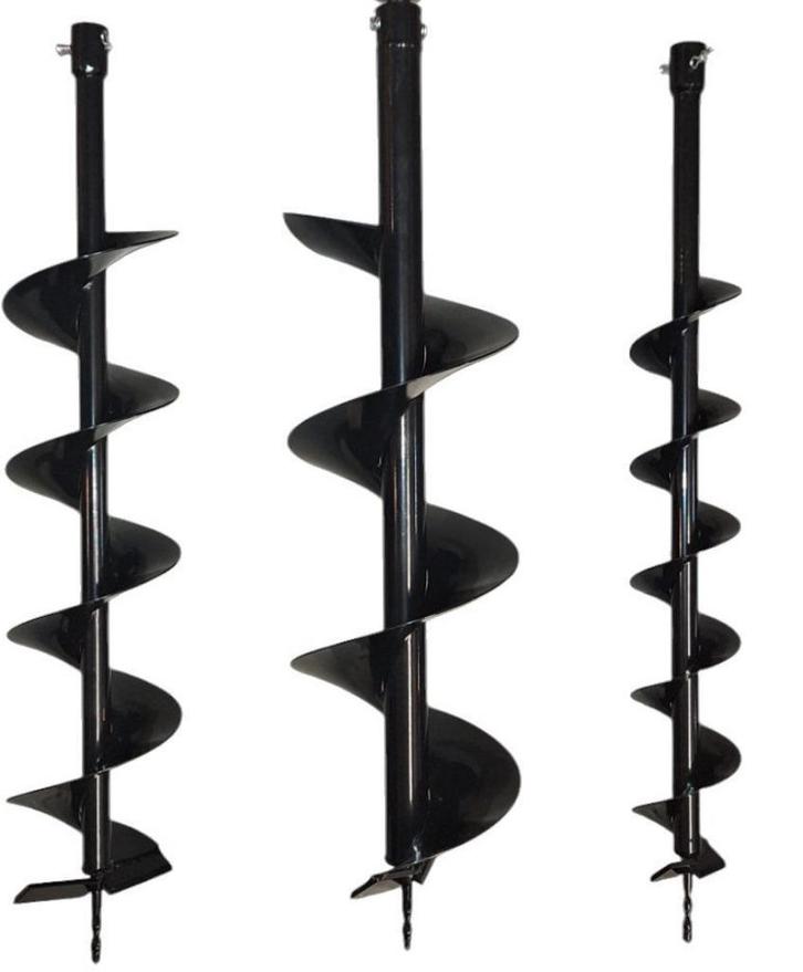 Grondboren 100, 150 en 200mm - Nieuw, Tuin en Terras, Hand-tuingereedschap, Nieuw, Grondboor, Ophalen of Verzenden