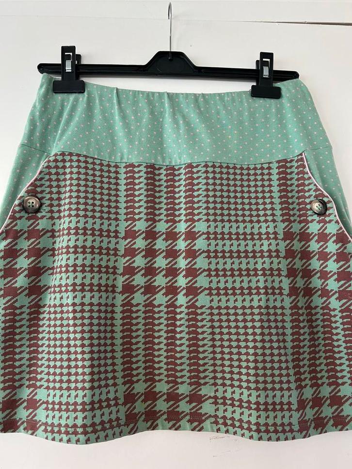 Blutsgeschwister rok maat L, Kleding | Dames, Rokken, Gedragen, Maat 42/44 (L), Groen, Boven de knie, Ophalen of Verzenden