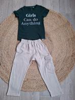 Kleding set maat 110: Zara broek & Name It shirt, Ophalen of Verzenden, Zo goed als nieuw, Maat 110