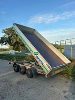 Hapert driezijdige elektrische kipper tridem drieas. !!!, Auto diversen, Aanhangers en Bagagewagens, Ophalen of Verzenden, Zo goed als nieuw