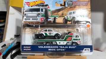 7 vw baja bug teamtransport #23 Hot Wheels VAVB nieuw  beschikbaar voor biedingen
