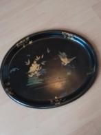 Mooi antiek groot Japans/Chinees dienblad, Ophalen of Verzenden, Gebruikt, Metaal