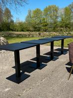 4 splinternieuwe corecatafels 70x70 zwart, Huis en Inrichting, Tafels | Eettafels, Overige houtsoorten, 50 tot 100 cm, ., Vierkant