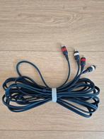 DAP FL27 tulpkabel 2x RCA male naar 2x RCA female – 6 meter, Ophalen of Verzenden, Gebruikt, 5 tot 10 meter, Interlink-kabel