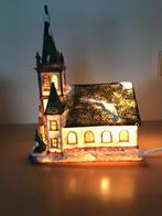 Kerst kerk met verlichting, Ophalen of Verzenden, Zo goed als nieuw
