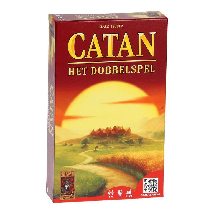 catan dobbelspel, Hobby en Vrije tijd, Gezelschapsspellen | Kaartspellen, Zo goed als nieuw, Ophalen of Verzenden