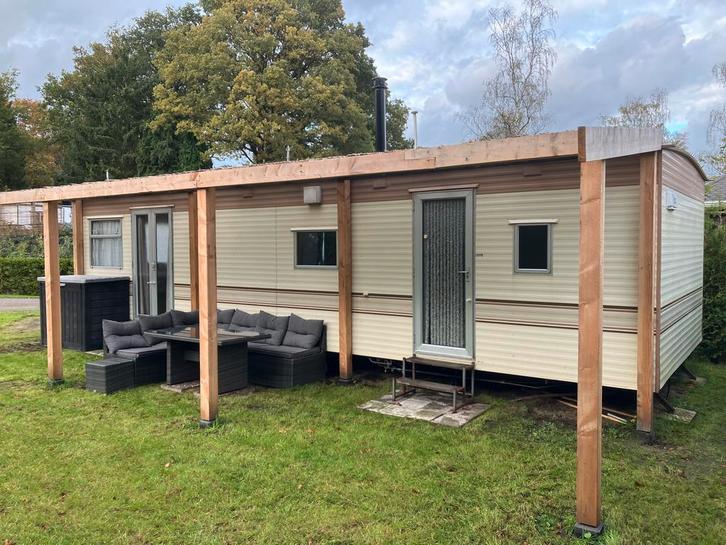 Te koop - zeer nette stacaravan op een mooie staplek, Caravans en Kamperen, Stacaravans, meer dan 6, Ophalen