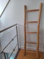 Decoratieve ladder massief hout, 150 cm, Huis en Inrichting, Woonaccessoires | Kapstokken, Ophalen, Zo goed als nieuw, Hout, Minder dan 100 cm