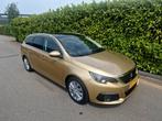 Peugeot 308 1.2 Pas 110.000 km Zeer Luxe leer AUT 2018, USB, Zwart, 635 kg, 130 pk