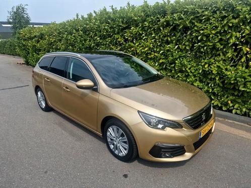 Peugeot 308 1.2 Pas 110.000 km Zeer Luxe leer AUT 2018, Auto's, Peugeot, Bedrijf, 360° camera, ABS, Achteruitrijcamera, Adaptieve lichten