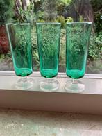 Cavalier Luminarc France flutes glazen groen, Ophalen of Verzenden, Nieuw, Overige typen
