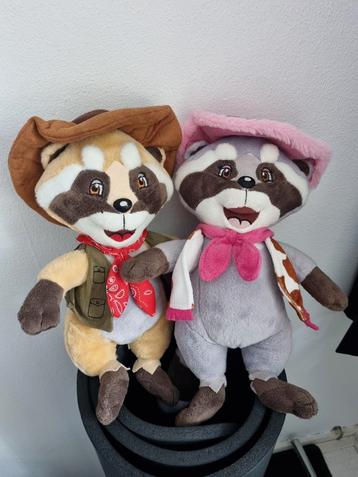 Randy en Rosie knuffels zo'n 30 a 35 cm beschikbaar voor biedingen