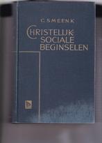 Smeenk, C. - Christelijke sociale beginselen - Deel 1 en 2, Ophalen of Verzenden, Gelezen, Smeenk, C., Christendom | Protestants