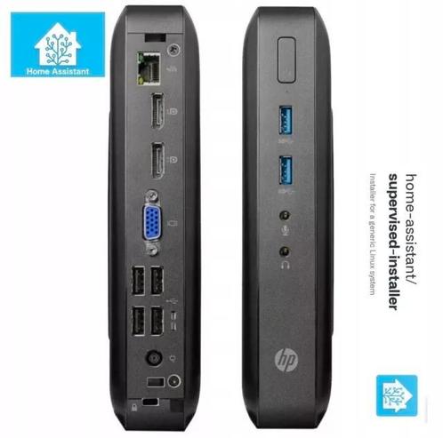 Home Assistant server HP T520 32gb ssd 4gb RAMddr3 plugNplay, Hobby en Vrije tijd, Elektronica-componenten, Zo goed als nieuw